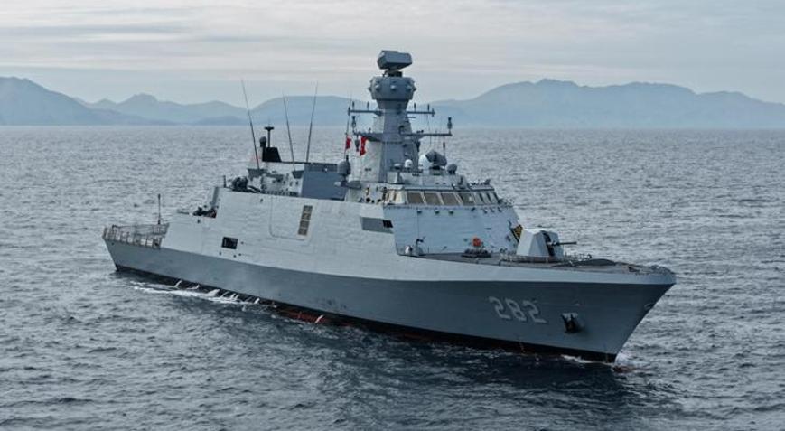 Hedefi 12den vuran MİLGEMe Pakistan yolu göründü
