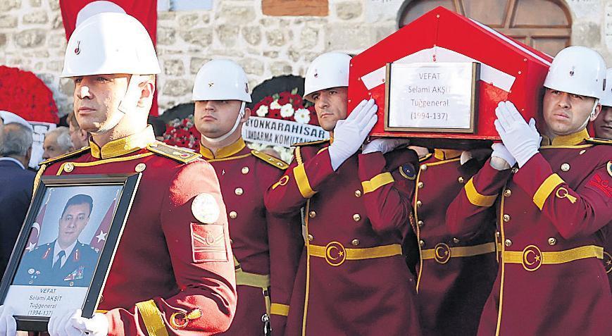 Tuğgeneral Akşit son yolculuğuna uğurlandı
