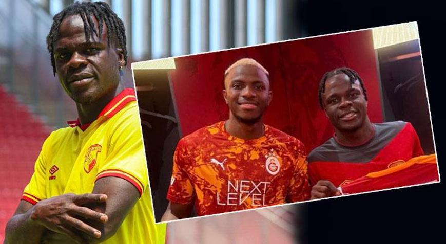 Göztepede Ishola Juniorın Osimhen ile fotoğrafı olay olmuştu Özür açıklaması geldi