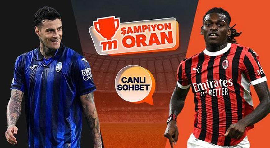 Atalanta, Milanı ağırlıyor Maçın heyecanı canlı sohbet ve şampiyon oranlar ile Mislide