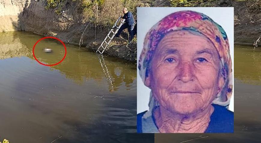 71 yaşındaki kadının cesedi su dolu çukurda bulundu