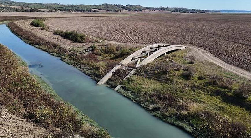 Sular altından 50 yıl sonra çıktı Adana’nın tarihi Alman Köprüsü yeniden göründü