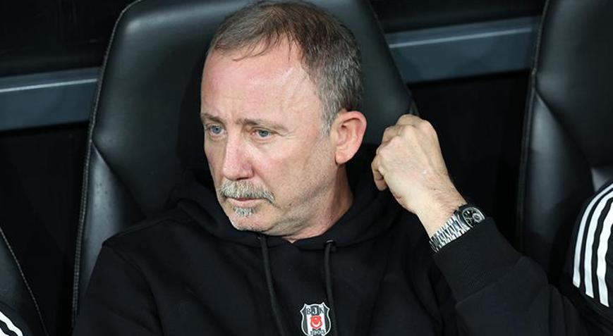Sergen Yalçın, Beşiktaşın başında ilki yaşadı
