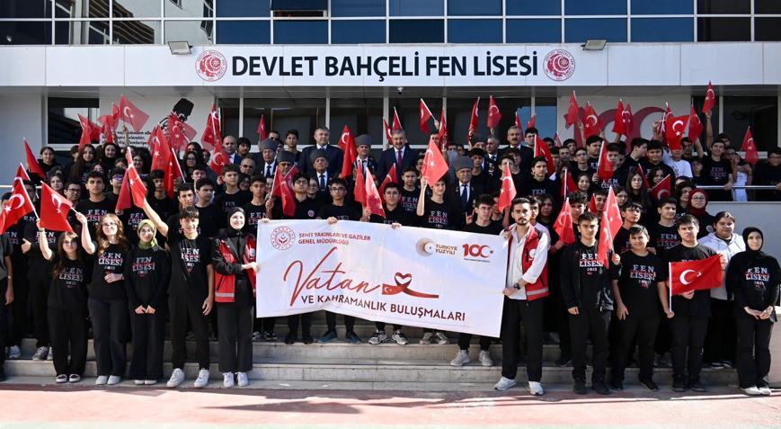 Osmaniye’de gaziler, gençlerle tarih ve kahramanlık üzerine buluştu