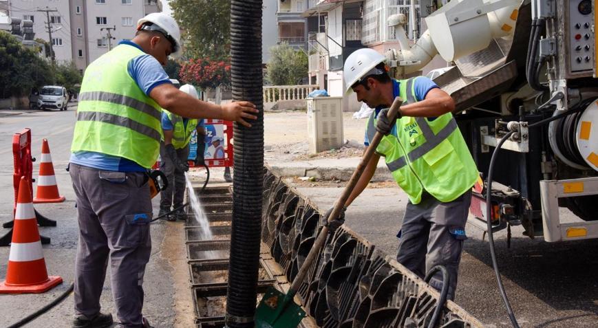 MESKİ, taşkınlara karşı çalışmalarını sürdürüyor