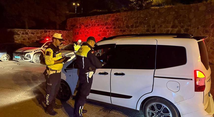 Kiliste jandarma ekiplerinden trafik denetimi