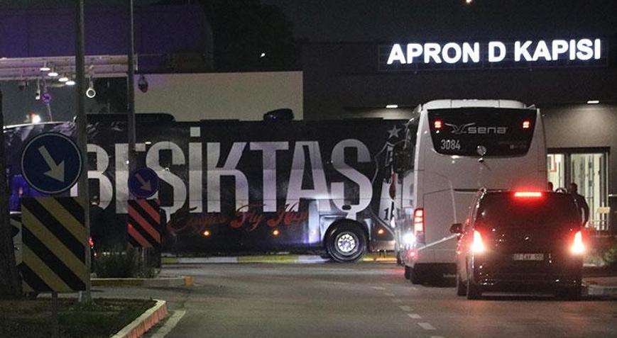 Beşiktaş, Antalyaspor maçı için Antalyada