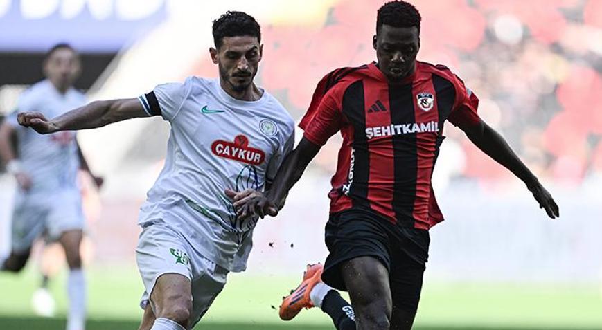 Dört gollü Gaziantep FK - Rizespor maçından galip çıkmadı - Gaziantep FK - Spor Haberleri