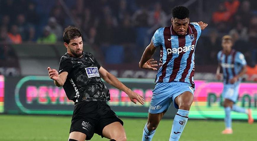 Trabzonspor, evinde istediğini bulamadı Kritik maçta kazanan çıkmadı