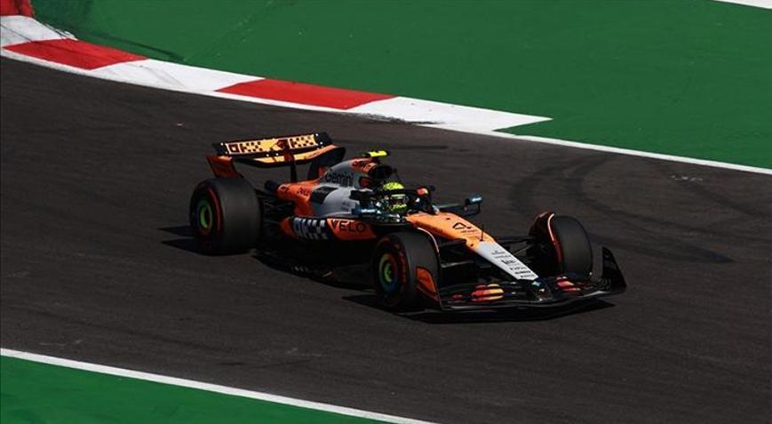 Brezilya Grand Prixsinde pole pozisyonu Norrisin