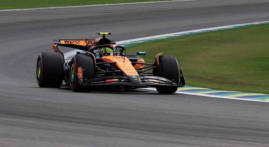 Brezilya Grand Prixsinde kazanan Lando Norris