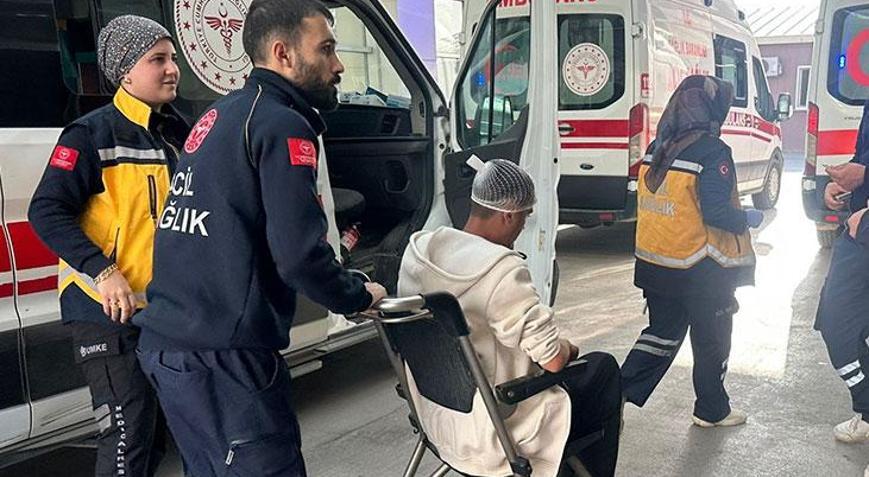 Zihinsel engelli gence parkta taşla saldırı