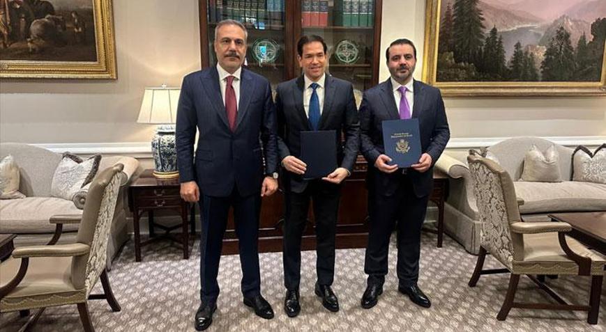 SON DAKİKA | Beyaz Sarayda Türkiye-ABD-Suriye zirvesi