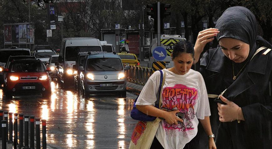 Meteorolojiden 6 ile sarı kodlu hava durumu uyarısı Gök gürültülü sağanak yağış geliyor