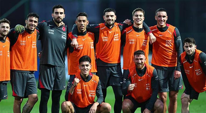 A Milli Takım, Bulgaristan ve İspanya maçlarının hazırlıklarını sürdürdü