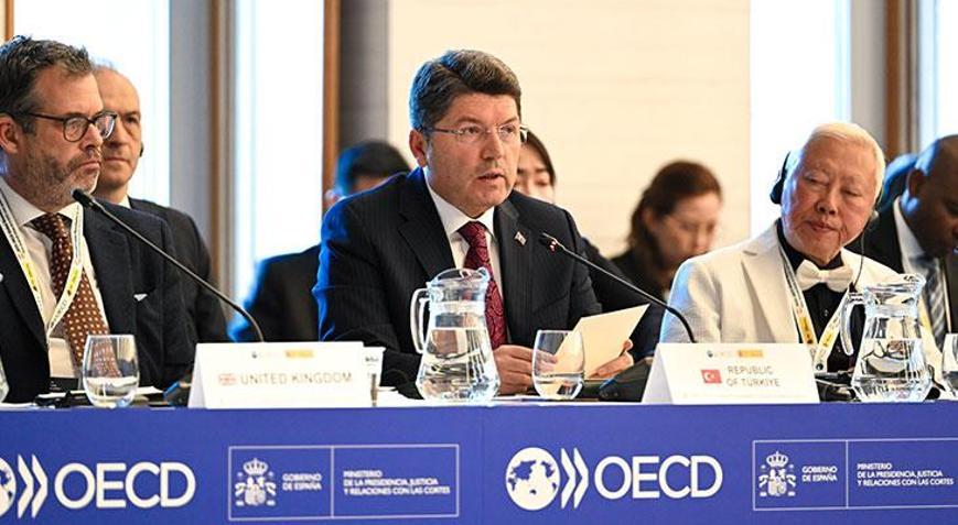 Bakan Tunç, OECD Adalete Erişim 10uncu Küresel Yuvarlak Masa Toplantısı’na katıldı