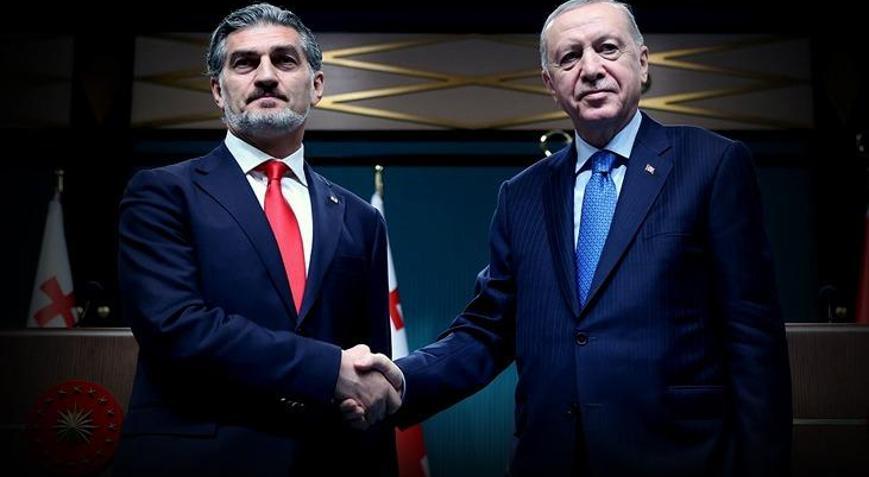 Cumhurbaşkanı Erdoğan, Gürcistan Cumhurbaşkanı Kavelashvili ile telefonda görüştü