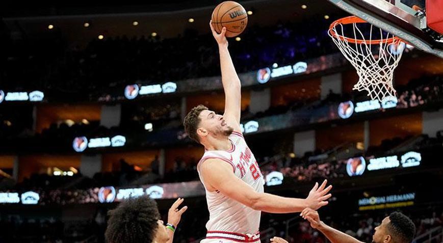 NBAde Alperen Şengün double-double ile yıldızlaştı Houston Rocketstan 7. galibiyet