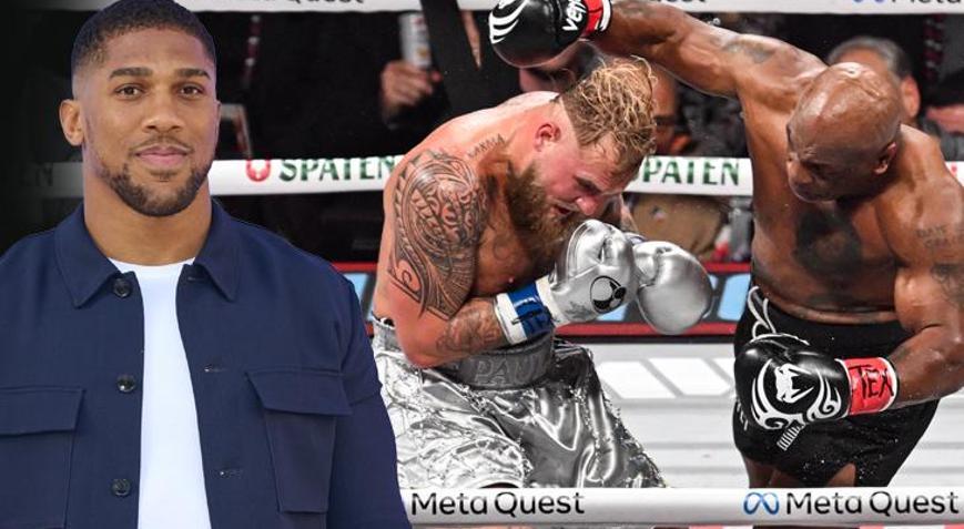 Mike Tyson’ı yenen Jake Paul, Anthony Joshua ile karşılaşacak