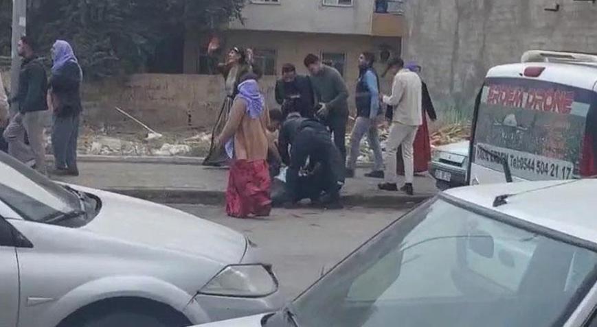 Şanlıurfada taşlı sopalı kavga 3 kişi yaralandı