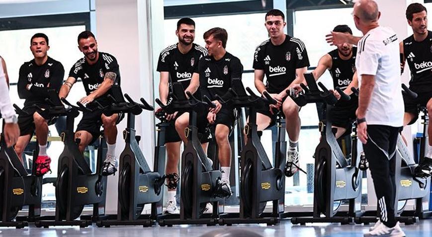 Beşiktaş güne salon çalışmasıyla başladı