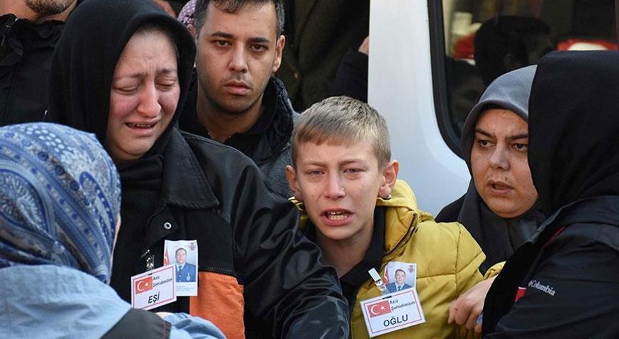 Üç çocuk babası şehit Emre Sayın’a son görev