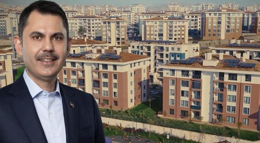 350 bininci deprem konutu hazır Bakan Kurum: Yarın anahtarları teslim edeceğiz