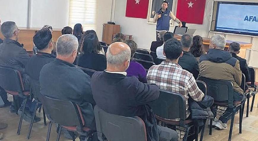 AFAD’ın eğitimi ile bilinçlendiler