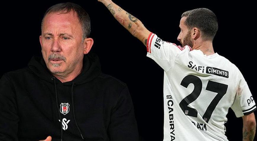 Beşiktaşta Sergen Yalçından Rafa Silva resti: Böyle devam edecekse gitsin