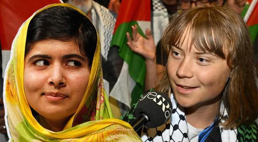 Gazze için turnusol testi: Greta ile Nobelli Malala nasıl karşı karşıya getirildi