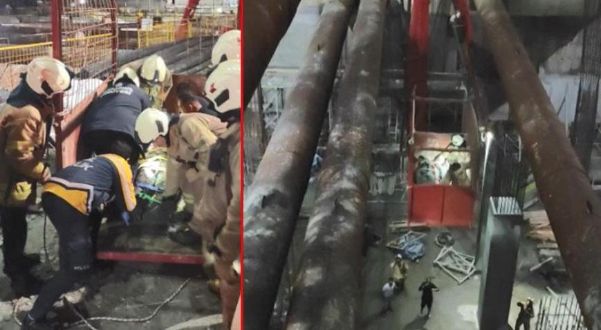 Beyoğlu’nda metro inşaatında iskele faciası 2 şüpheli tutuklandı