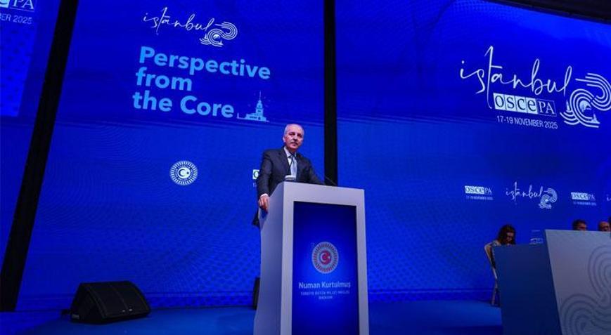 TBMM Başkanı Kurtulmuş, AGİT PA Başkanı Pons ile görüştü