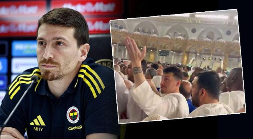 Mert Hakan Yandaşın umre hassasiyeti Taraftarı uyardı