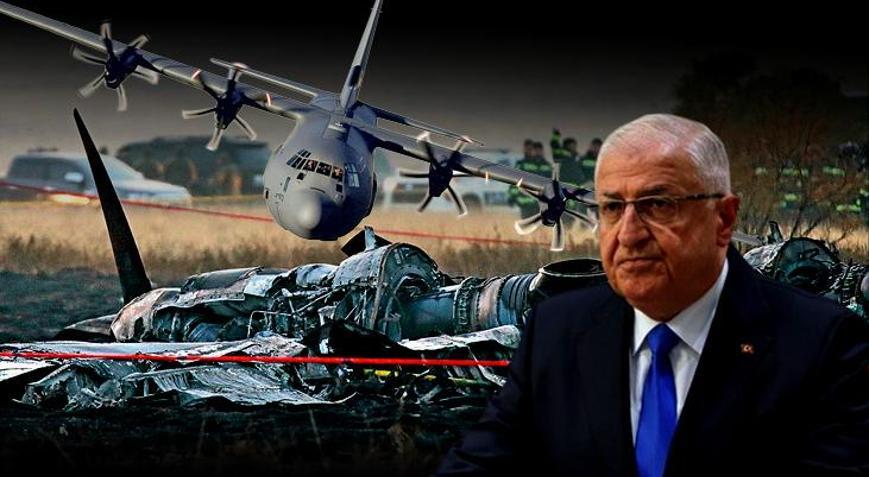 Bakan Gülerden düşen askeri kargo uçağının kara kutusuna ilişkin açıklama: Süreç en az 2 ay sürer