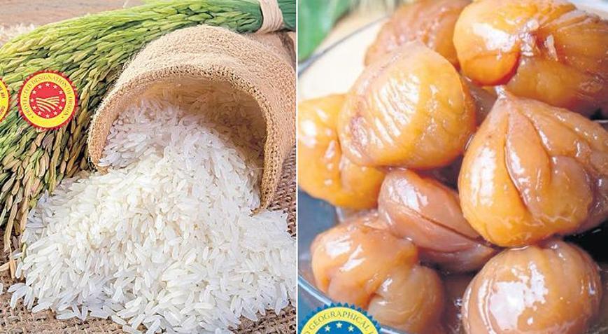 İpsala pirinci ve Bursa kestane şekerine AB tescili