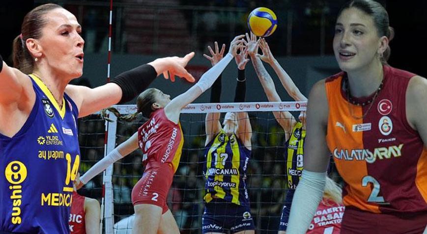 Sultanlar Liginde derbi zamanı: Fenerbahçe Medicana - Galatasaray Daikin