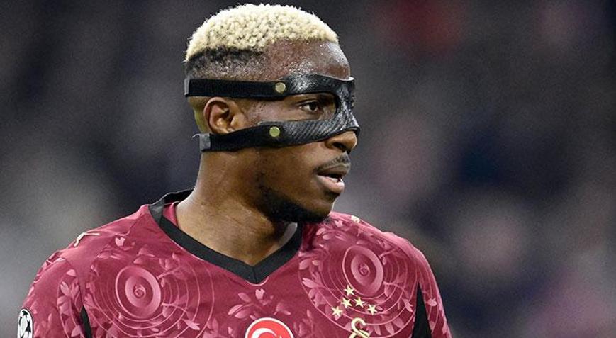 Osimhen, İstanbula geldi Yıldız futbolcudan sakatlık açıklaması