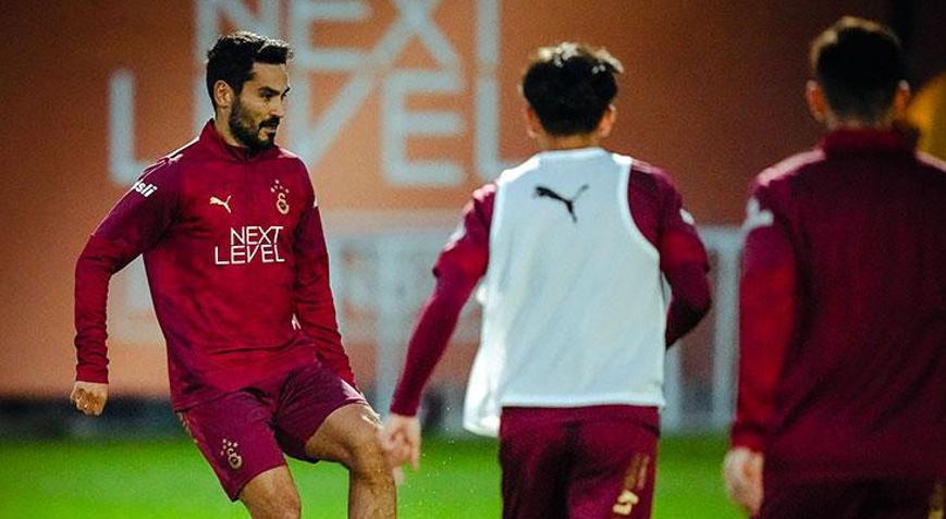 Galatasaray, Gençlerbirliği maçı antrenmanlarını sürdürdü