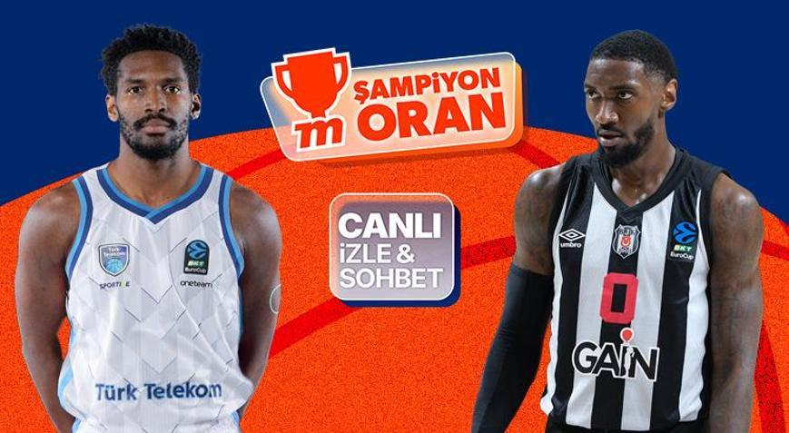 EuroCupta Türk derbisi Maçın heyecanı canlı yayın, canlı sohbet ve Şampiyon Oranlar ile Mislide