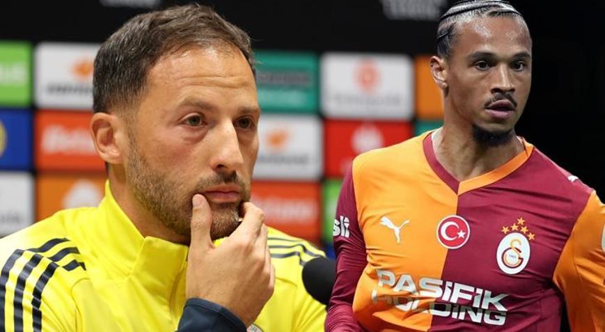 Fenerbahçede Domenico Tedescodan Leroy Sane sorusuna cevap