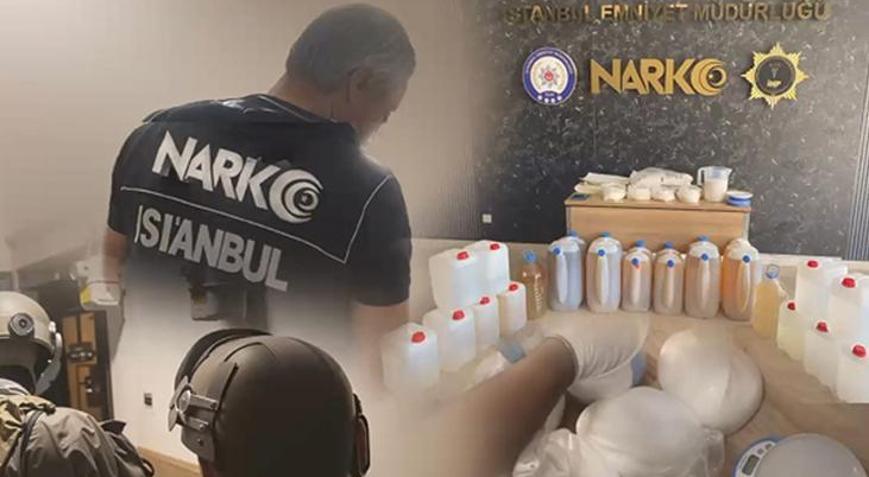 İstanbulda uyuşturucu operasyonunda 577 bin 500 sentetik ecza hap ele geçirildi