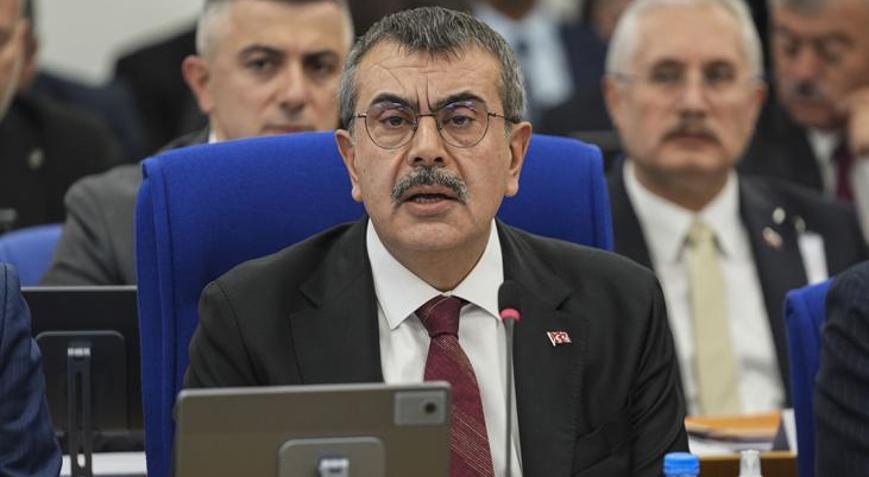 Milli Eğitim Bakanı Tekin, TBMM Plan ve Bütçe Komisyonunda soruları yanıtladı
