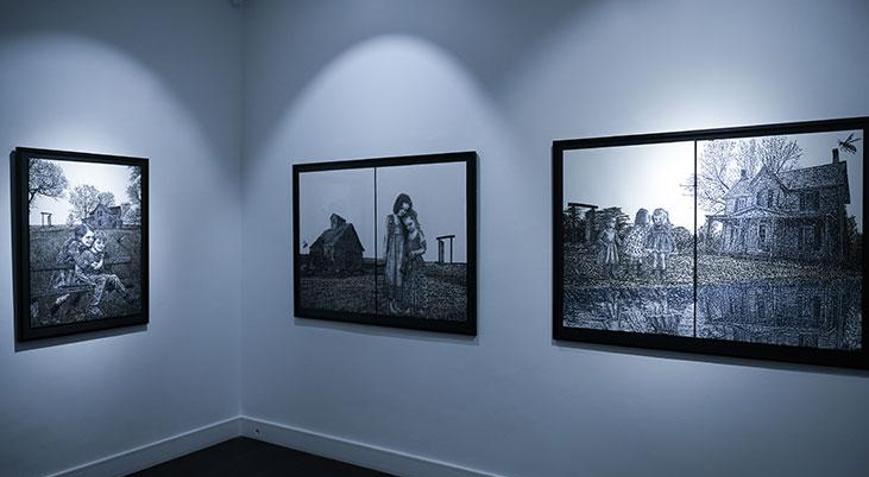 Sefa Çakır’ın Kapıyı Dışarıdan Kapattım | I Closed the Door from the Outside isimli solo sergisi, VISION ART PLATFORM’DA