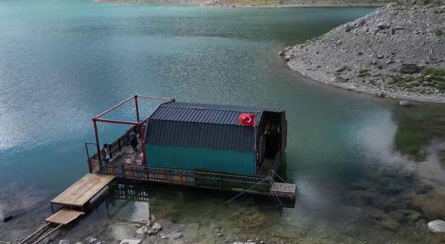 Yer: Erzurum Yüzen evi gören bir daha bakıyor: Bizim hayalimizdi