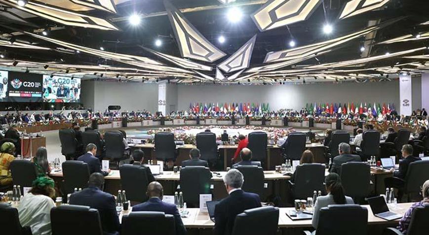 Güney Afrikadaki G20 Zirvesinde dönem başkanlığı devir teslim töreni yapılmadı