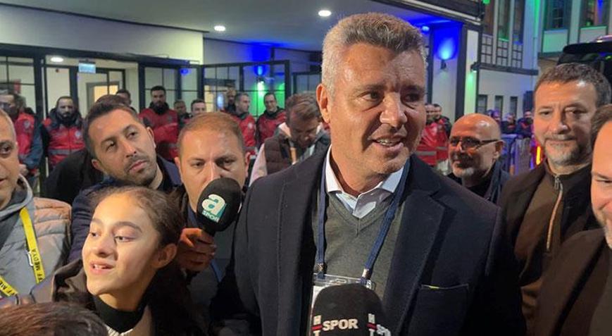 Fenerbahçe başkanı Sadettin Sarandan Galatasaray cevabı Hadi inşallah