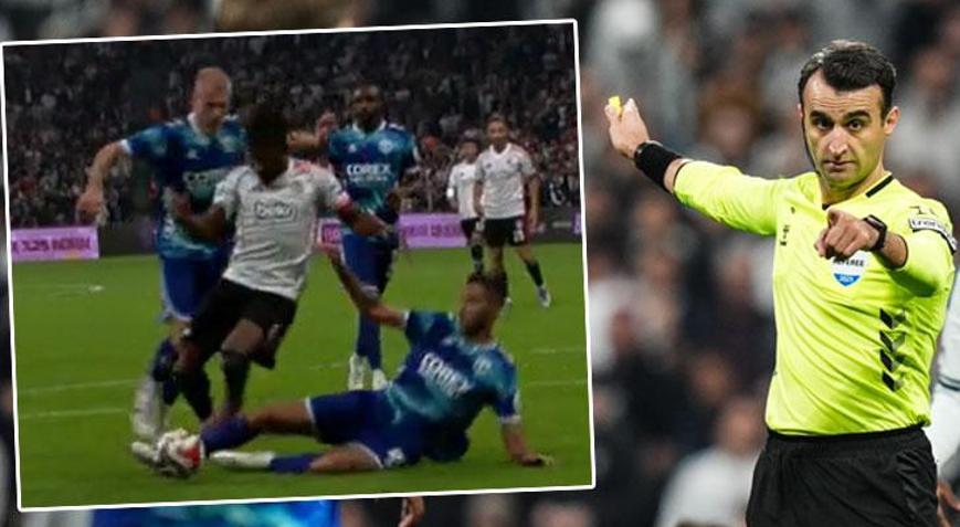 Beşiktaş - Samsunspor maçının tartışmalı pozisyonları Trioda değerlendirildi Hakemi tebrik ediyorum