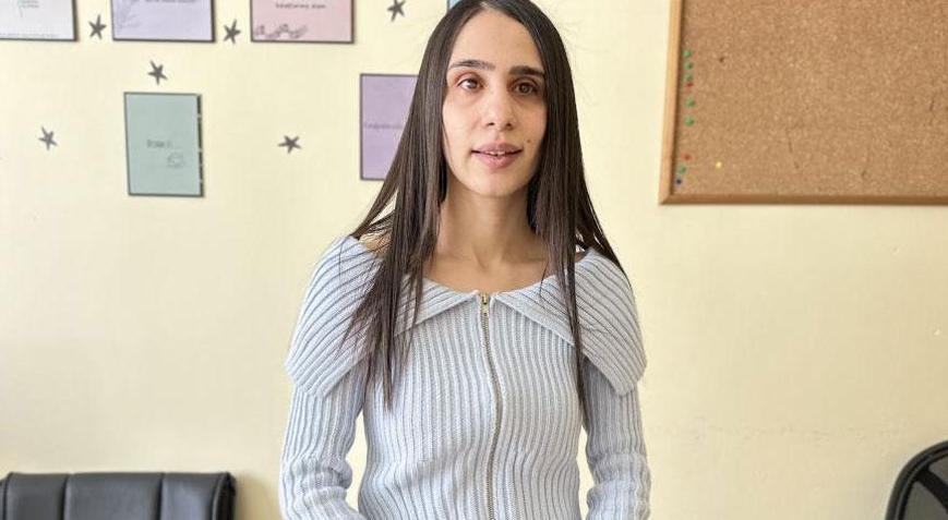 Görme engelli Berçem öğretmenin ilçe sınırlarını aşan başarı hikayesi