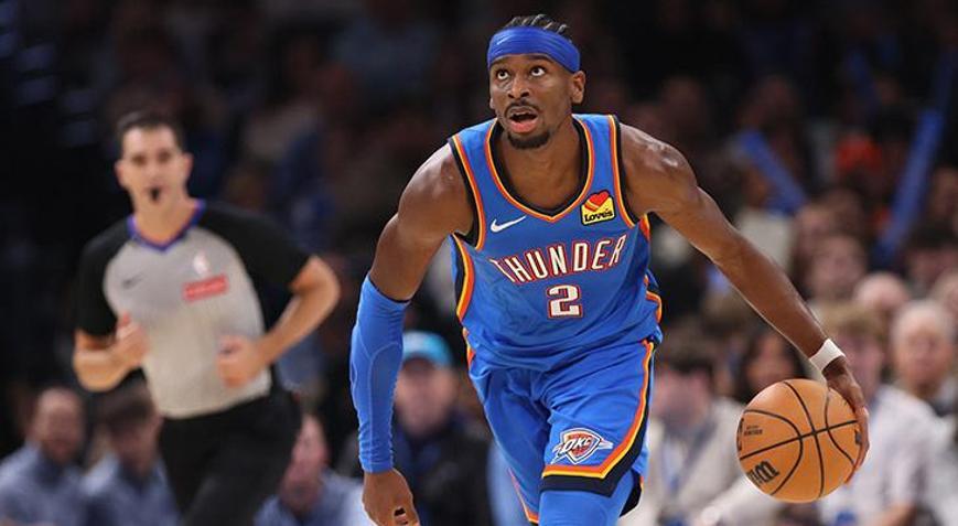 Shai Gilgeous-Alexander yıldızlaştı Oklahoma City Thunder kazandı