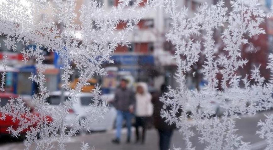 Türkiye’nin en soğuk yeri Termometreler eksi 13,4’ü gösterdi
